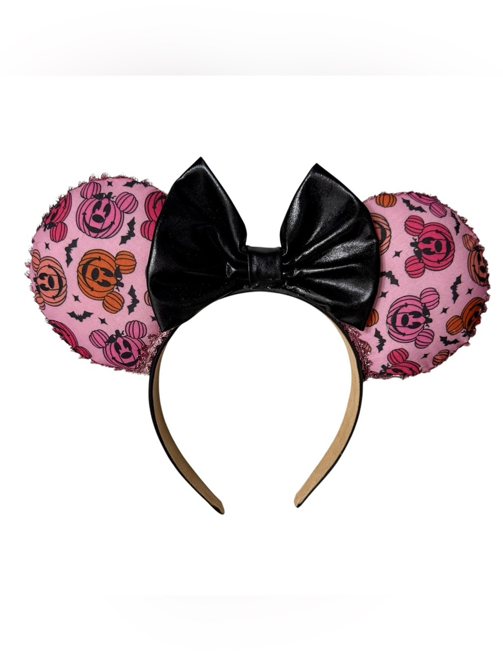 Pink Mickey Pumpkin Halloween Mouse Ears